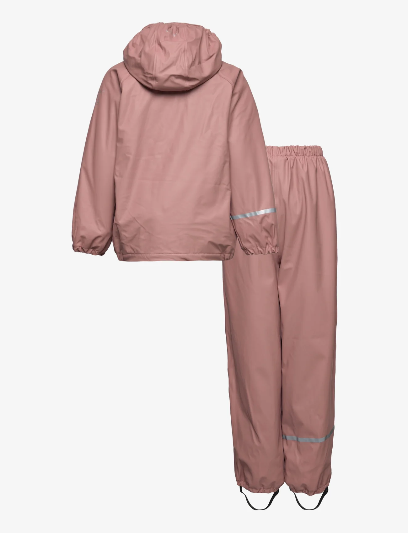 CeLaVi - Rainwear Set -Solid, w.fleece - snowsuit - burlwood - 1