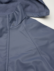 CeLaVi - Rainwear Set -Solid, w.fleece - talvihaalari - china blue - 5