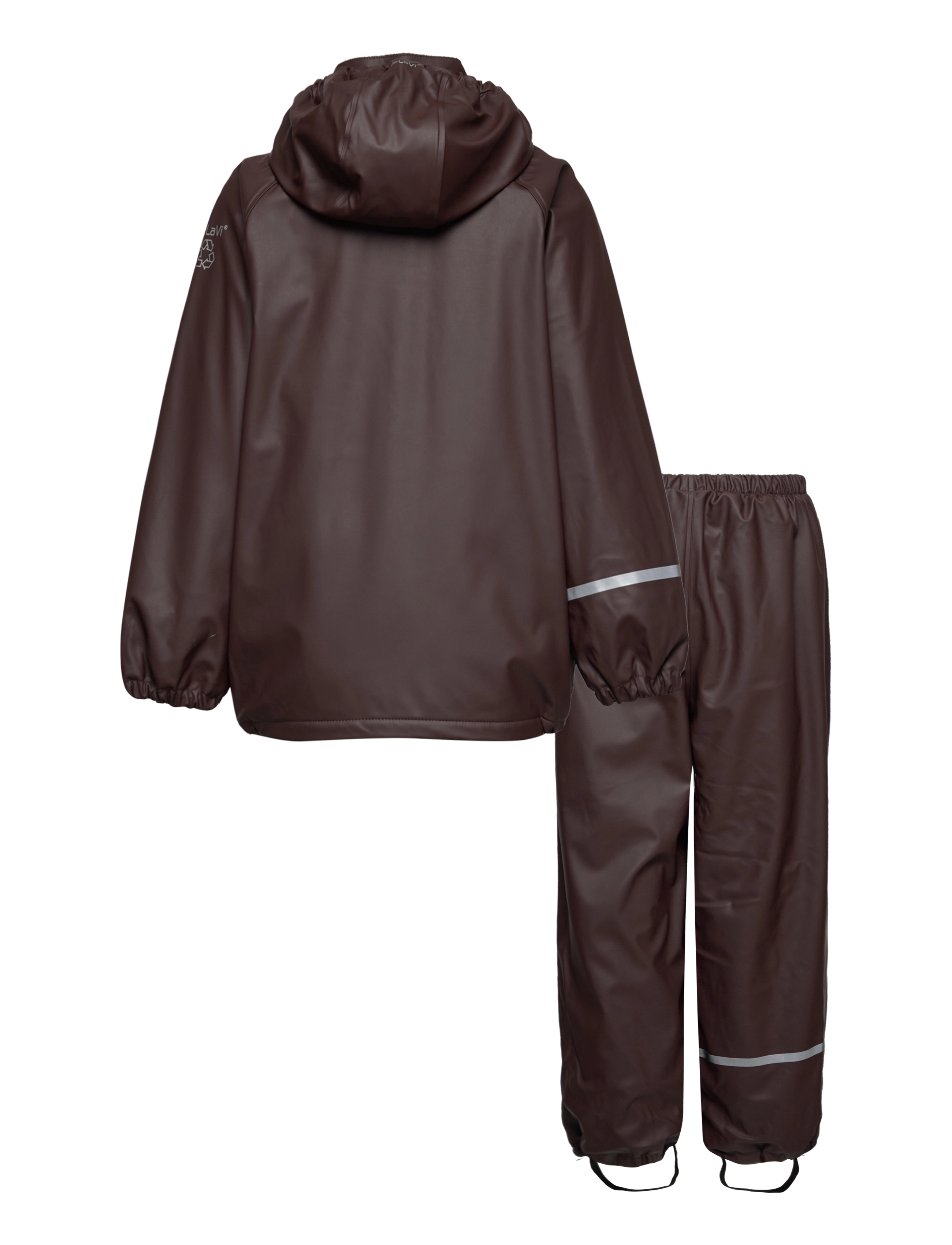 CeLaVi - Rainwear Set -Solid, w.fleece - java - 1