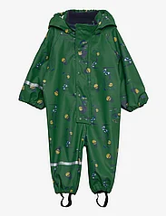 CeLaVi - Rainwear Suit - AOP - regnoveraller - foliage green - 0