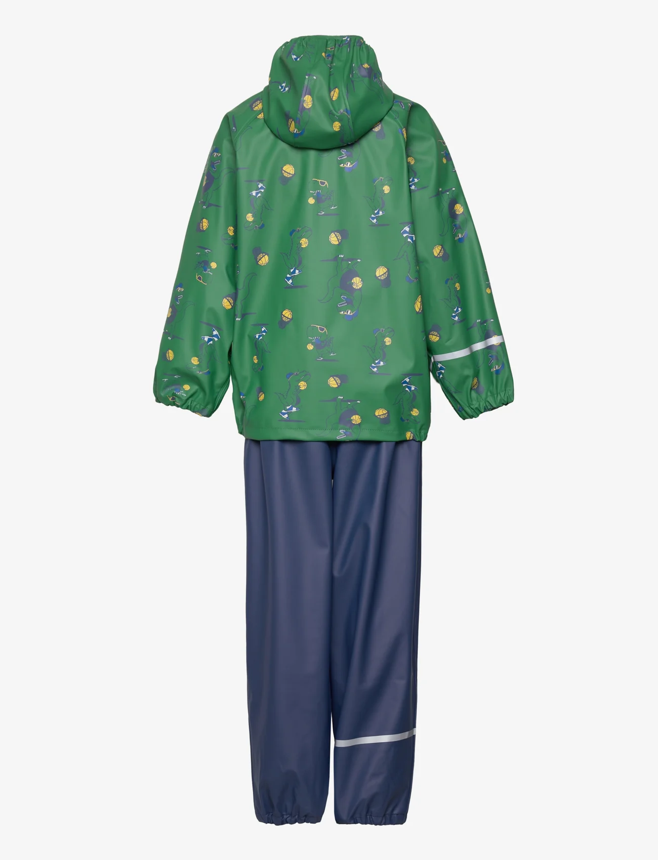 CeLaVi - Rainwear Set - AOP - regnsæt - foliage green - 1