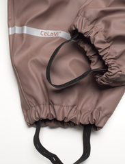 CeLaVi - Rainwear Set -AOP, w.fleece - regnsett - coffee quartz - 8