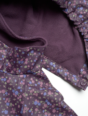 CeLaVi - Rainwear Set -AOP, w.fleece - komplekti - plum perfect - 5