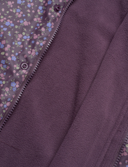 CeLaVi - Rainwear Set -AOP, w.fleece - regensets - plum perfect - 6
