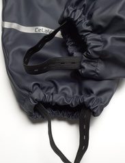 CeLaVi - Rainwear Set -AOP, w.fleece - regensets - navy - 8