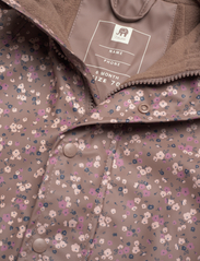 CeLaVi - Rainwear Suit -AOP, w.fleece - vihmariiete kombed - coffee quartz - 2