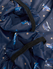 CeLaVi - Rainwear Suit -AOP, w.fleece - lietus valkā kombinezoni - pageant blue - 4