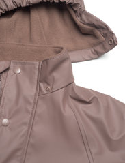 CeLaVi - Rainwear Suit w.fleece - rainwear coveralls - coffee quartz - 2