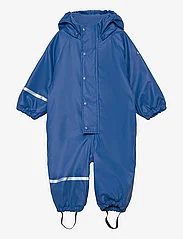 CeLaVi - Rainwear Suit w.fleece - rainwear coveralls - dÉja vu blue - 0