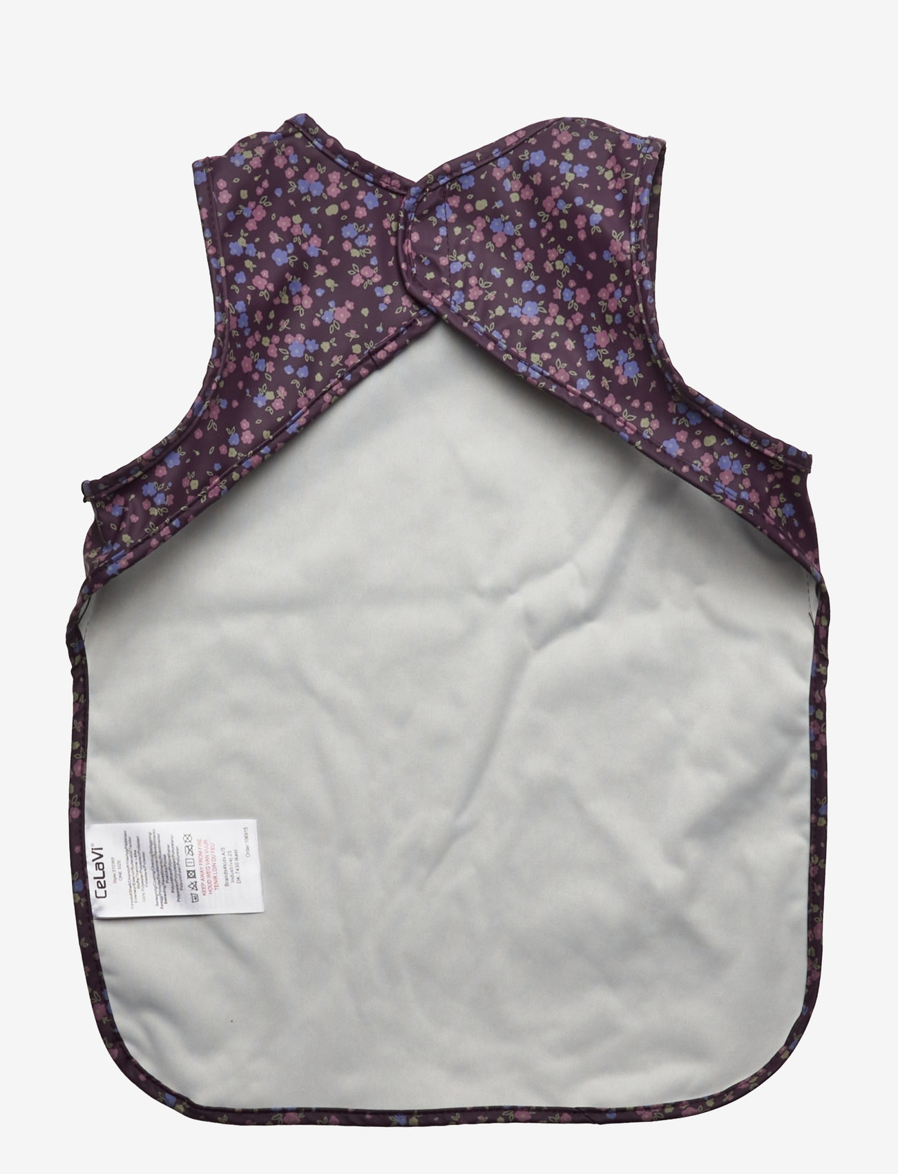 CeLaVi - PU Apron - AOP - plum perfect - 1