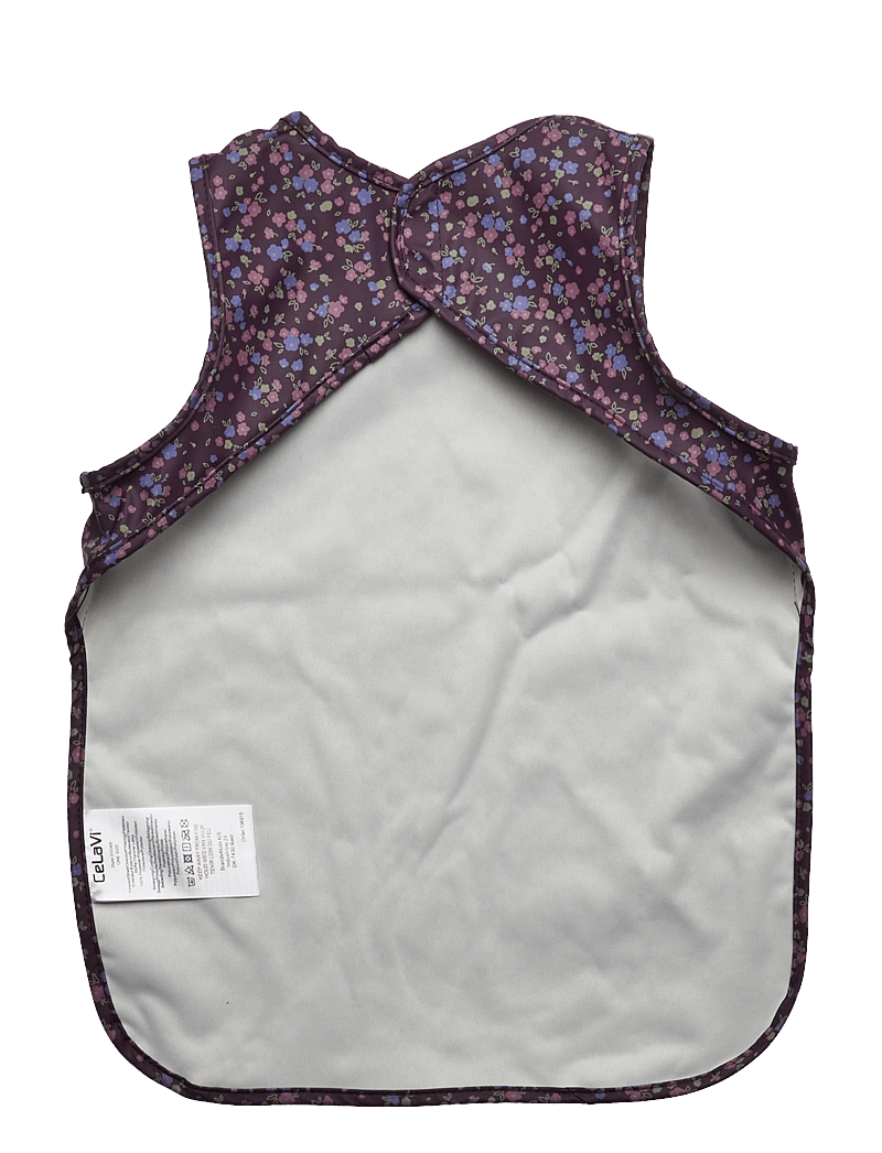 CeLaVi - PU Apron - AOP - plum perfect - 1