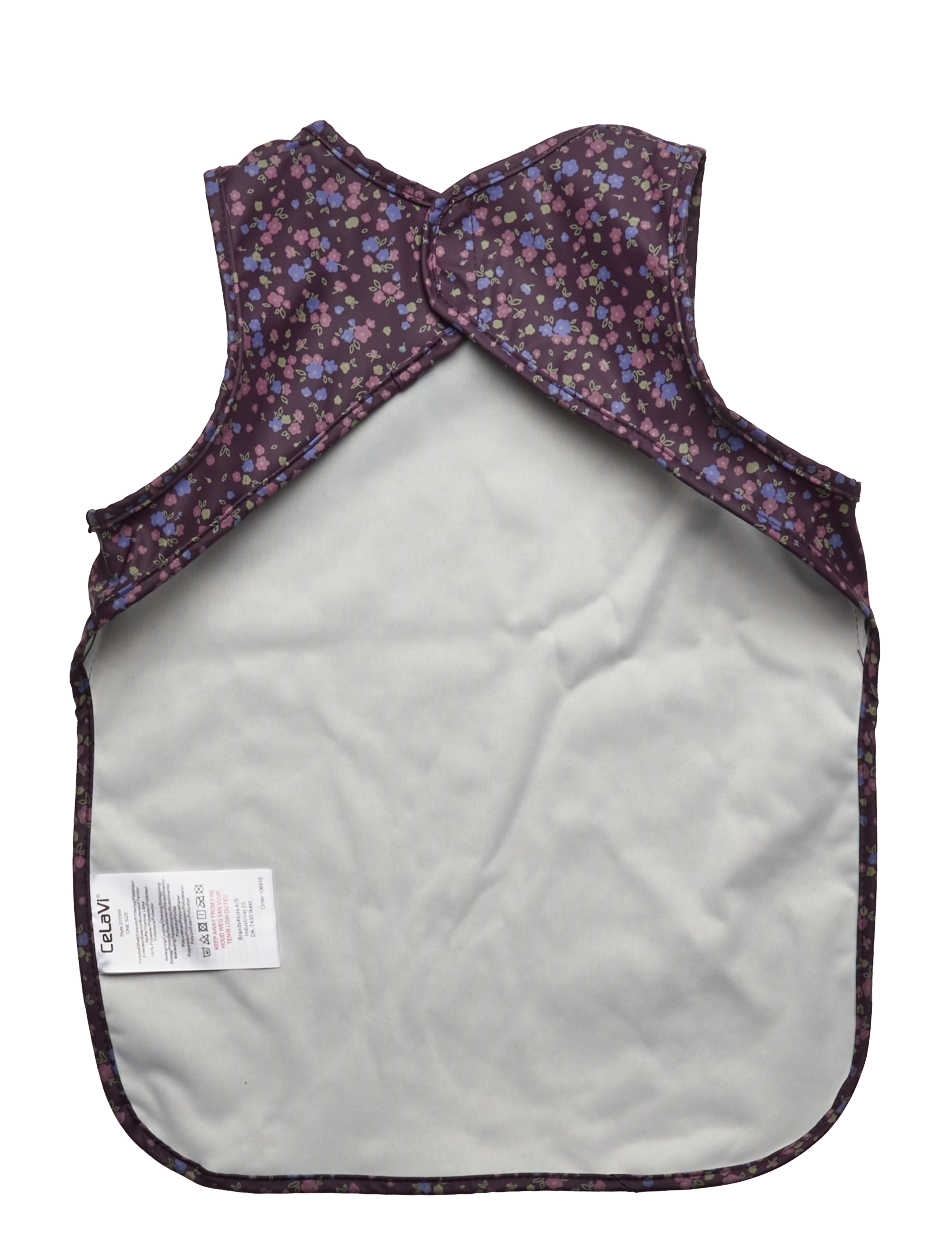 CeLaVi - PU Apron - AOP - plum perfect - 1