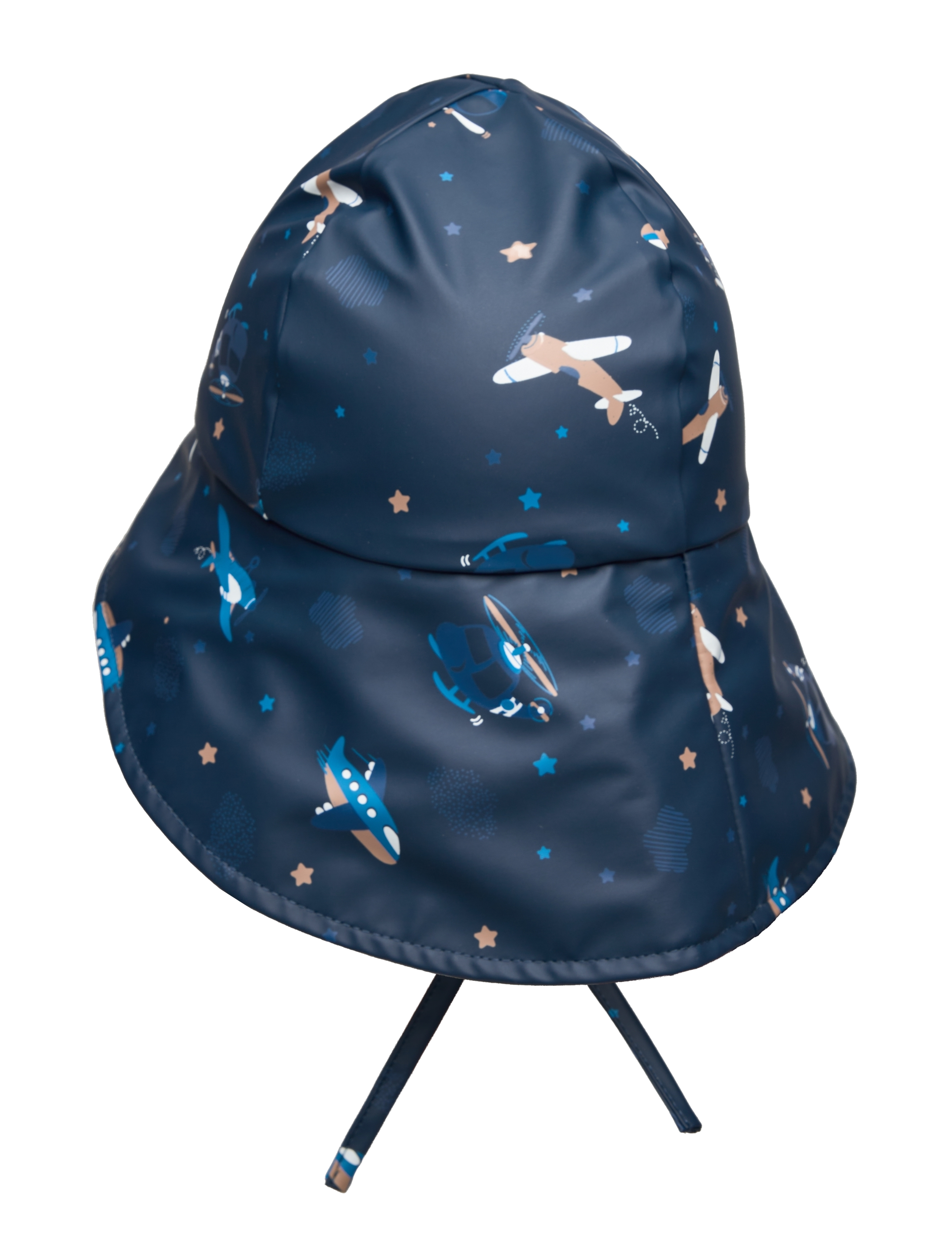 CeLaVi - PU Hat w.fleece - AOP - pageant blue - 1