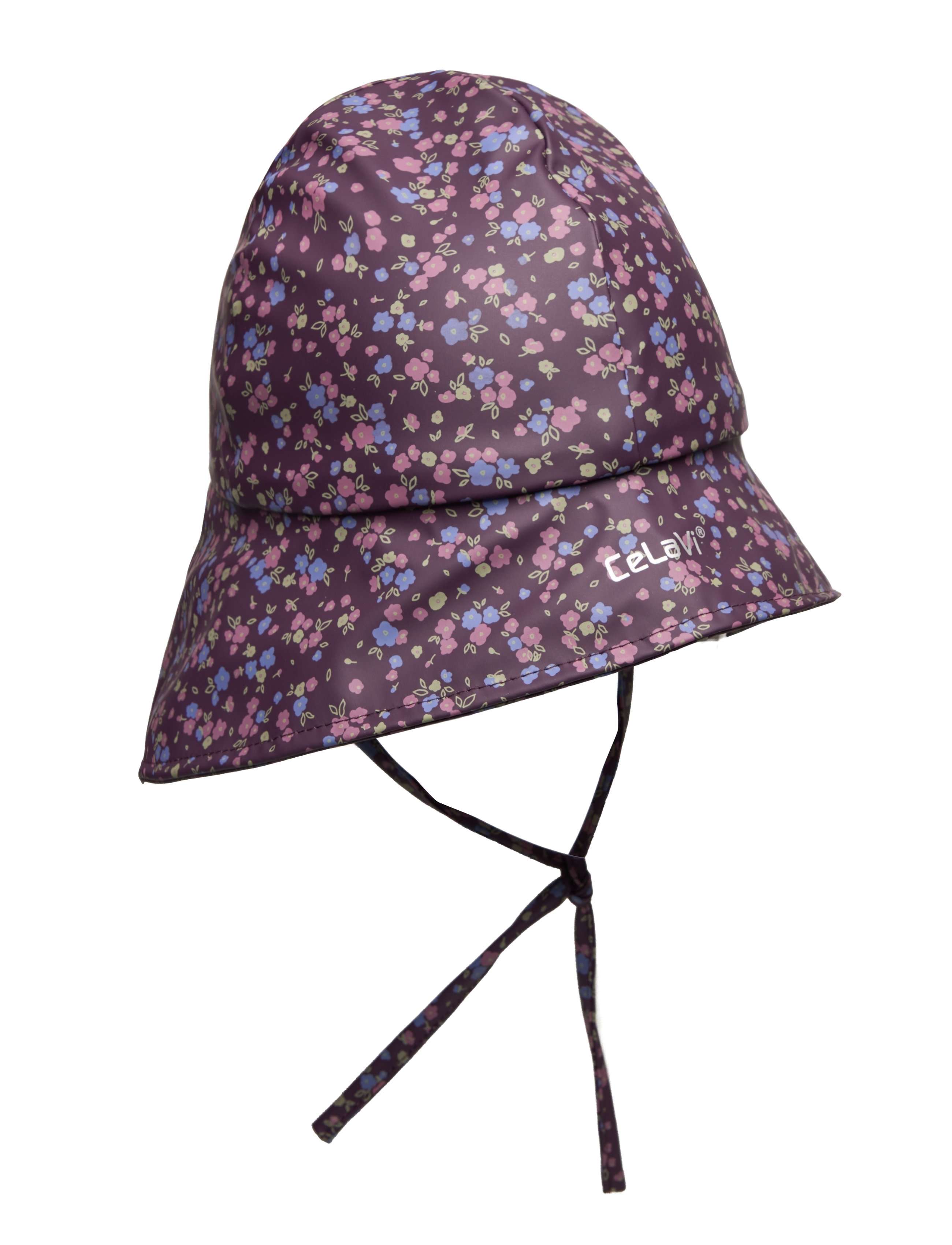 PU Hat w.fleece - AOP - PLUM PERFECT