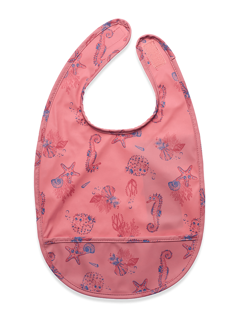 CeLaVi - PU Bib - AOP - slate rose - 0