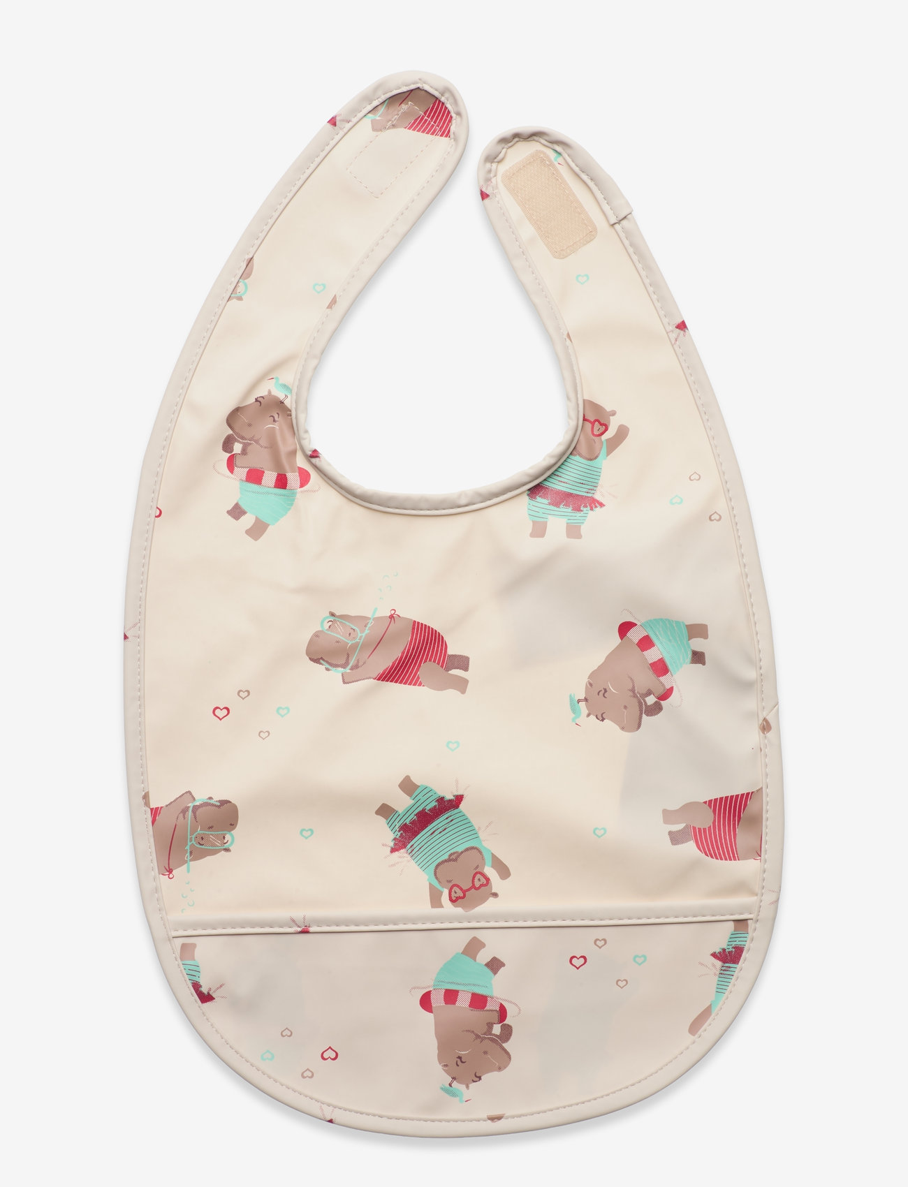 CeLaVi - PU Bib - AOP - warm taupe - 0