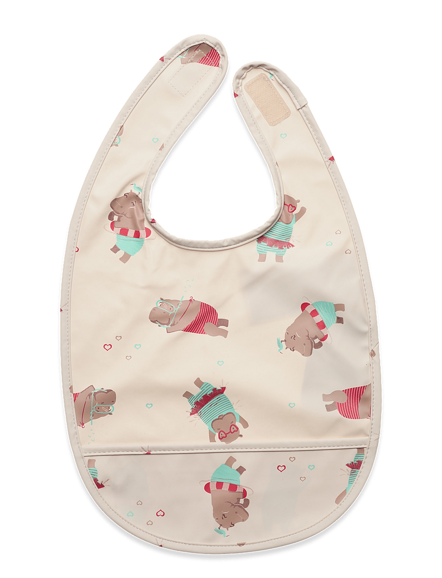 CeLaVi - PU Bib - AOP - warm taupe - 0