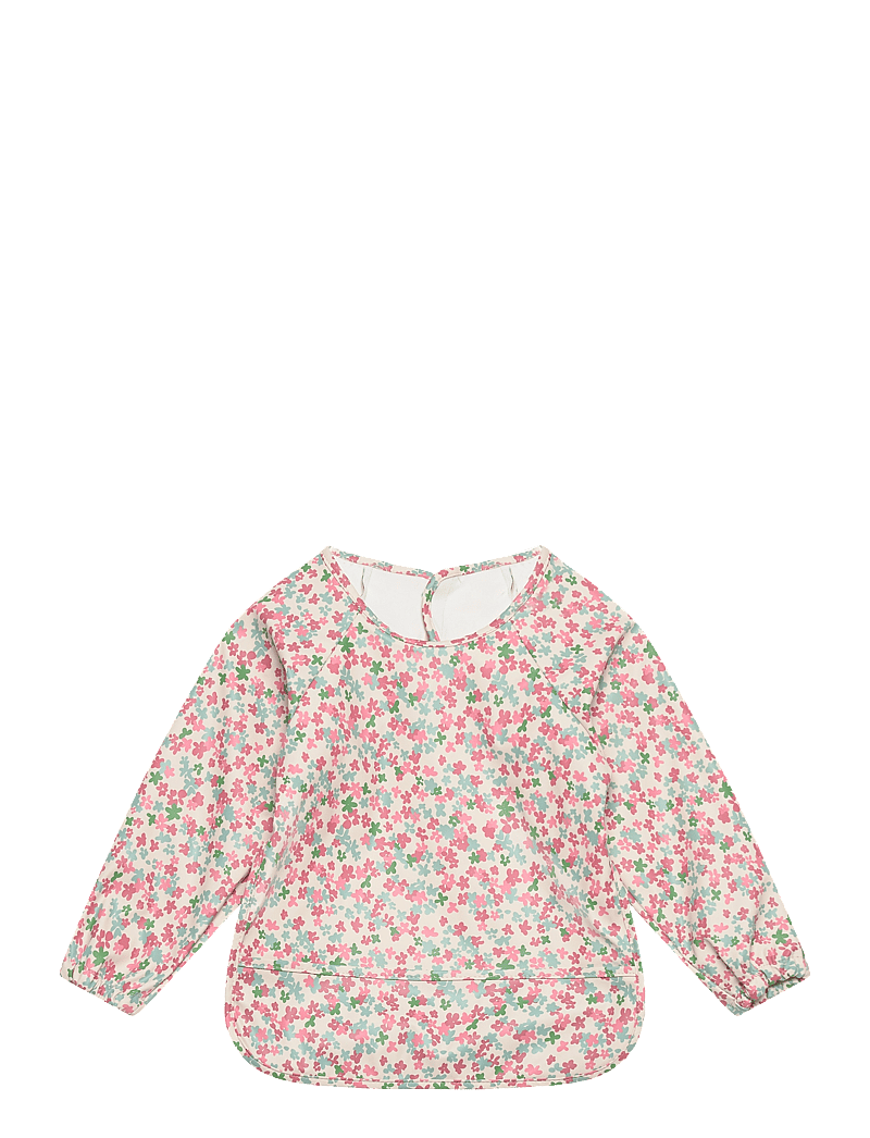 CeLaVi - PU Apron w.sleeves - AOP - brandied apricot - 0