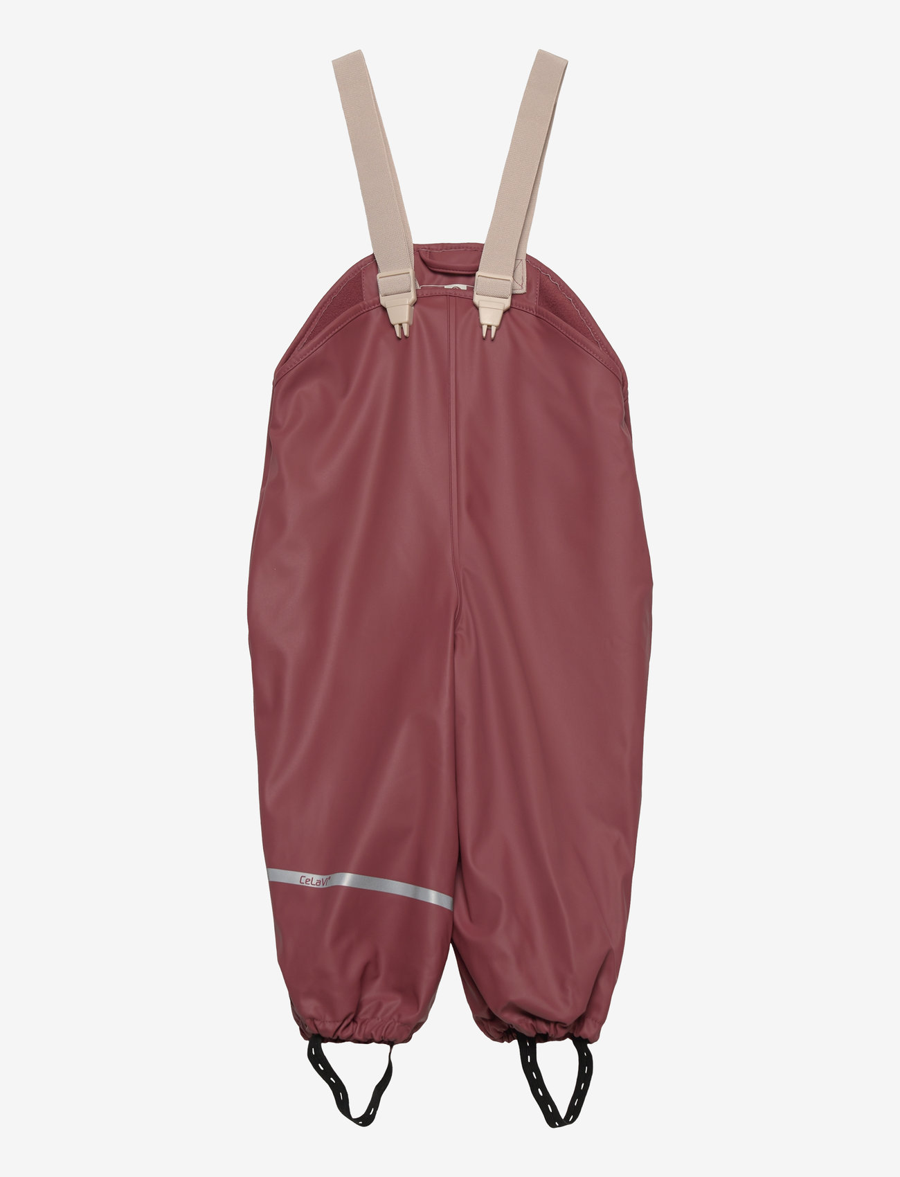 CeLaVi - Rainwear Set - AOP, w. fleece - apple butter - 2