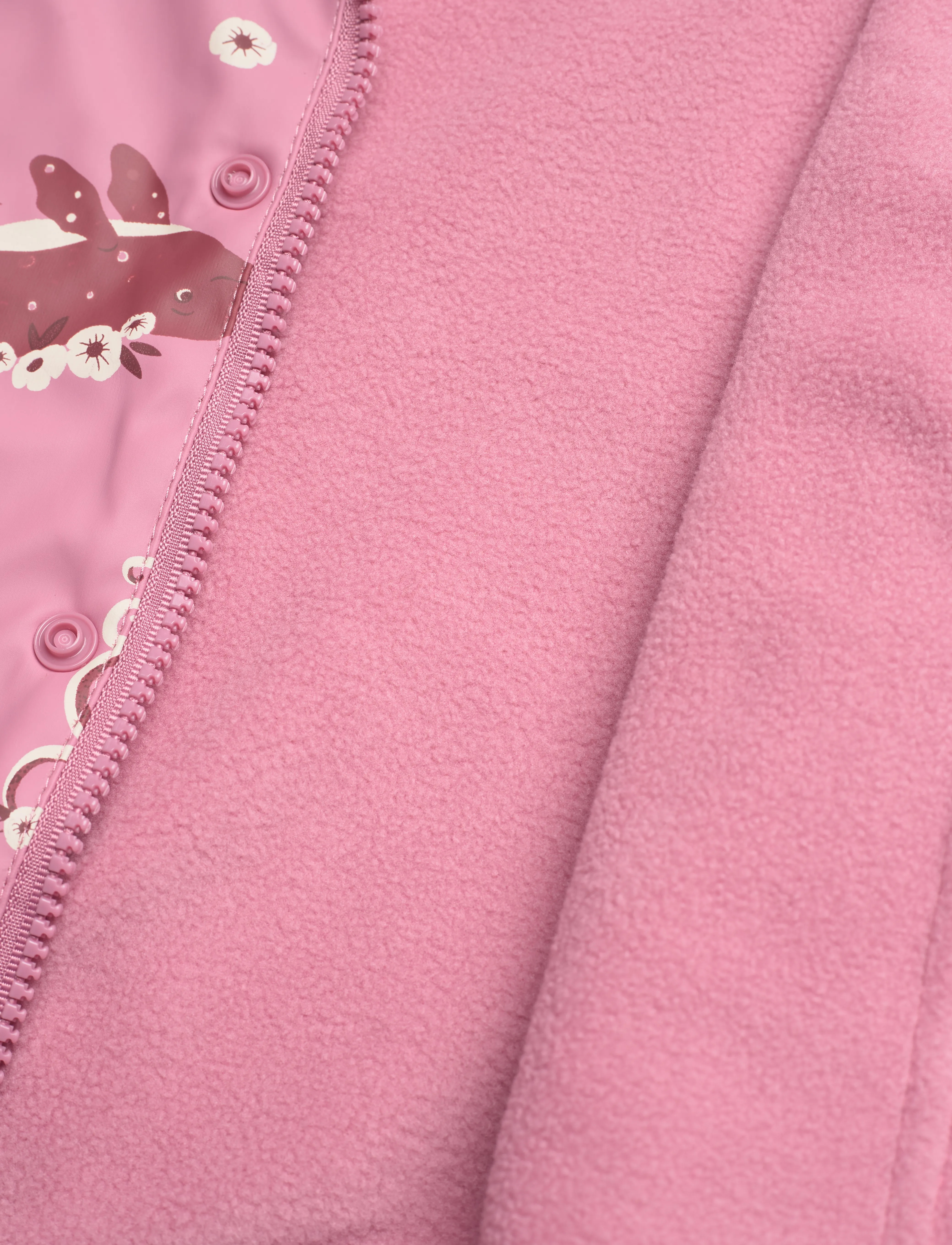 CeLaVi - Rainwear Set - AOP, w. fleece - foxglove - 5