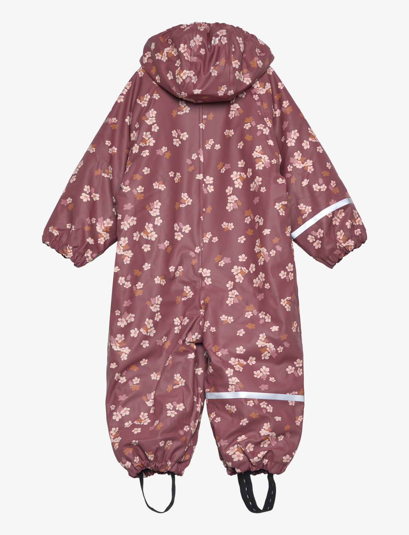 CeLaVi - Rainwear Suit - AOP, w. fleece - regndragter - apple butter - 1