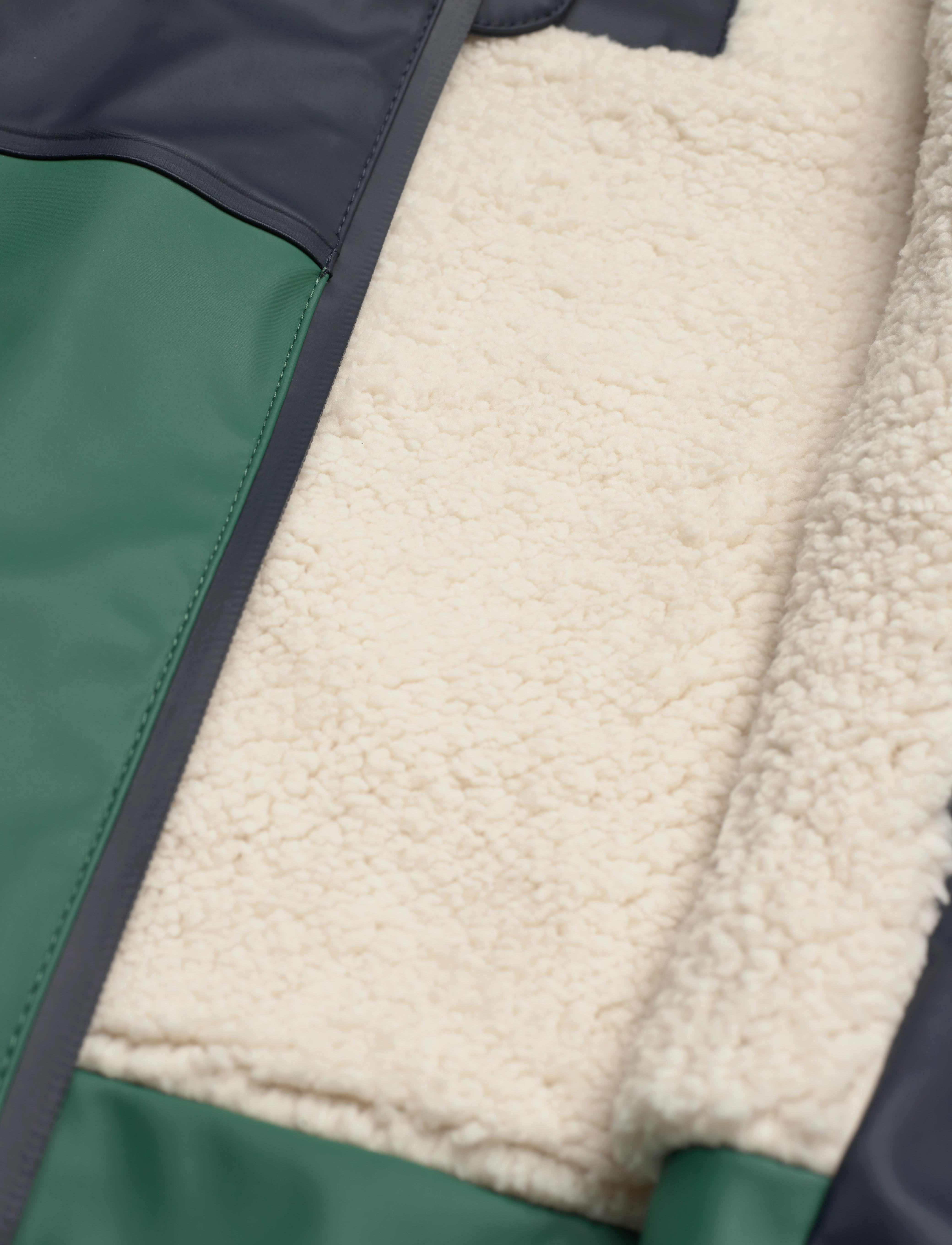 CeLaVi - Rain Jacket - Solid w. fleece - navy - 4