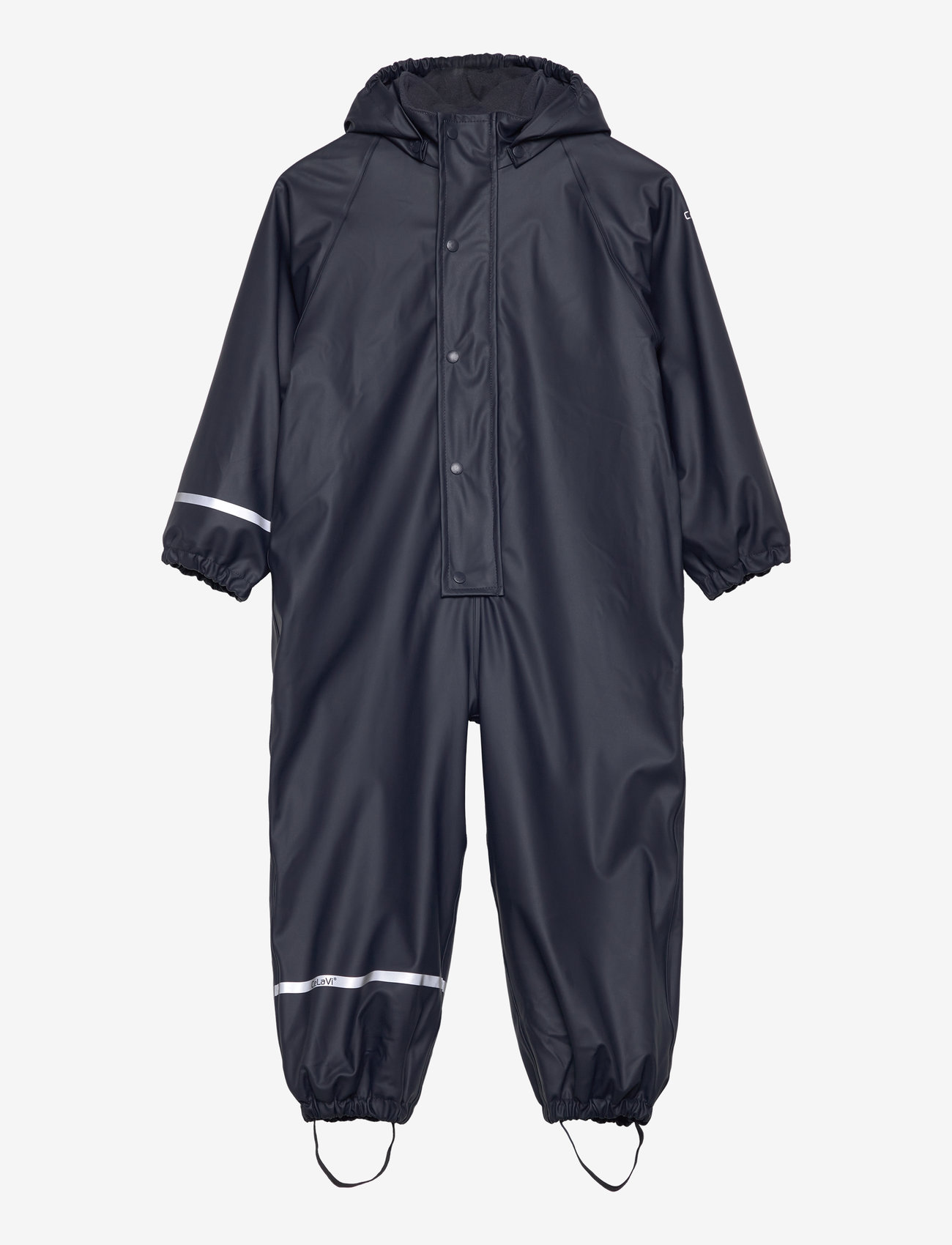 CeLaVi - Rainwear Suit w. fleece - regnoveraller - navy - 0