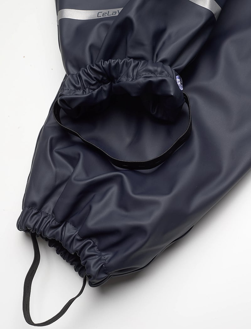 CeLaVi - Rainwear Suit w. fleece - regnoveraller - navy - 5