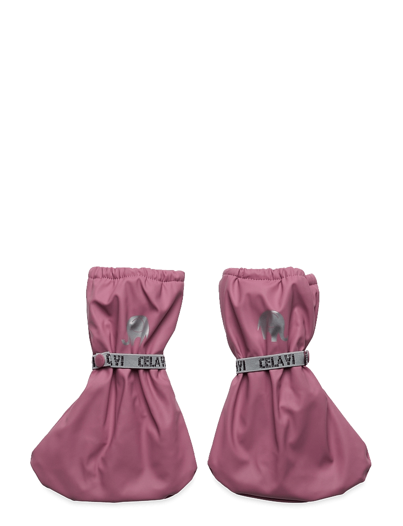 CeLaVi - Padded PU-footies w.fleece - foxglove - 0