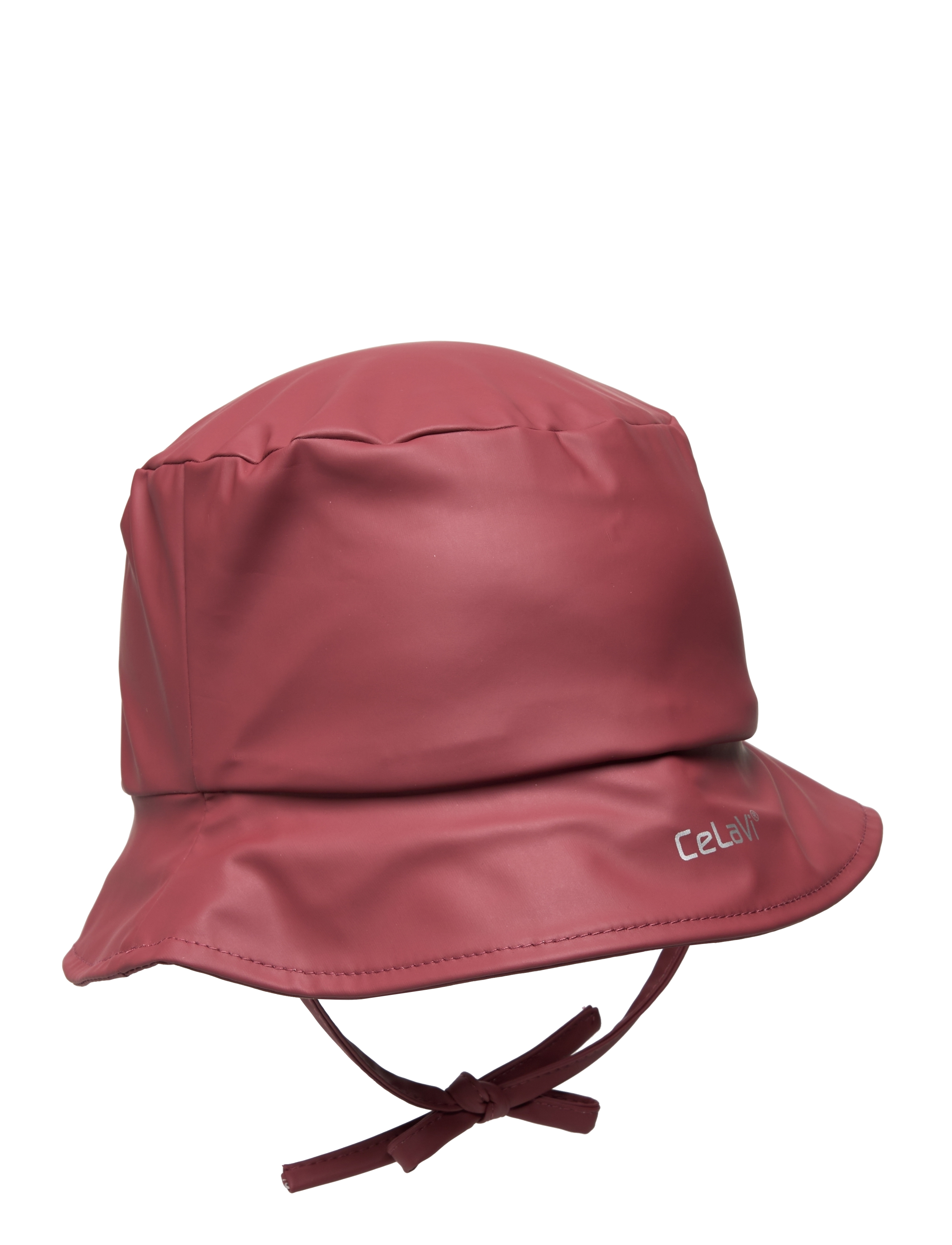CeLaVi - PU Bucket Hat w. fleece - apple butter - 0