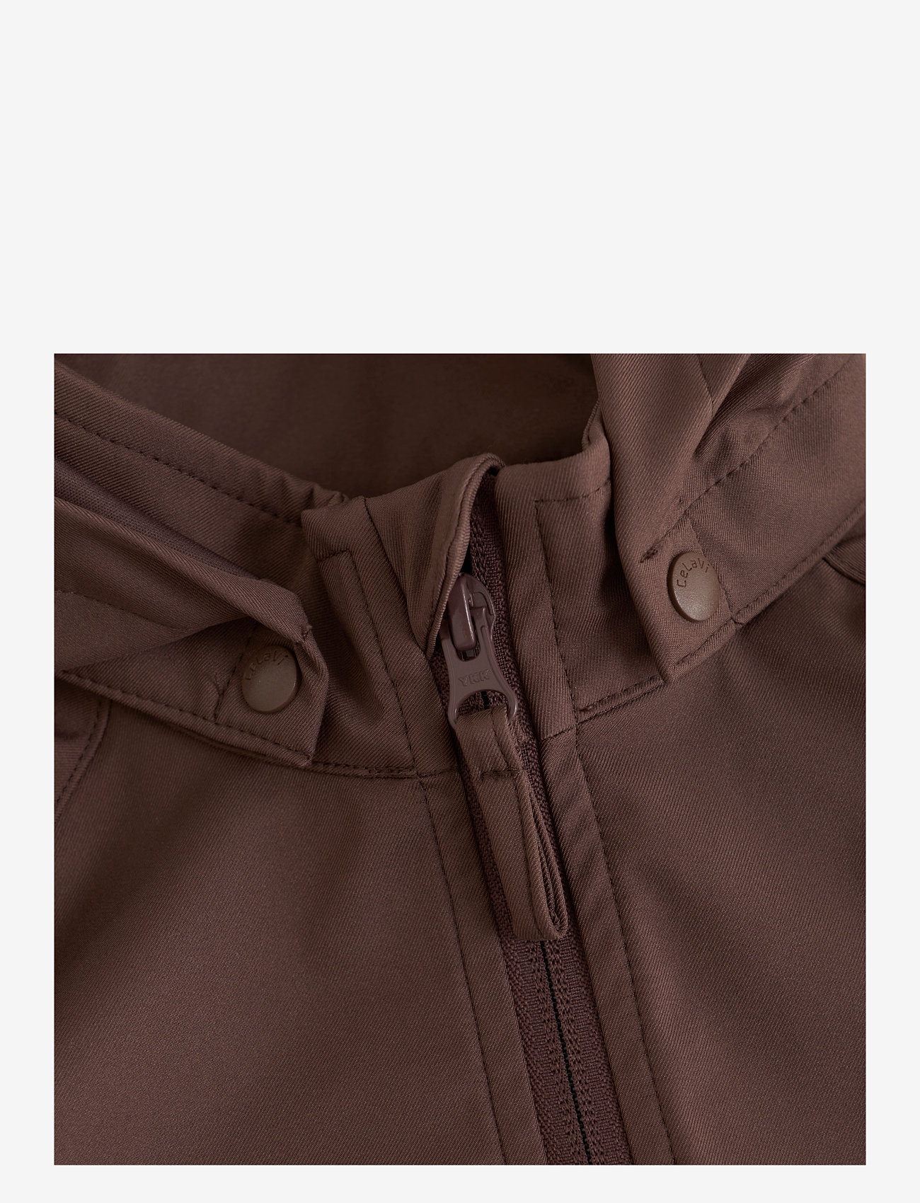 CeLaVi - Softshell Jacket - SOLID - french roast - 2