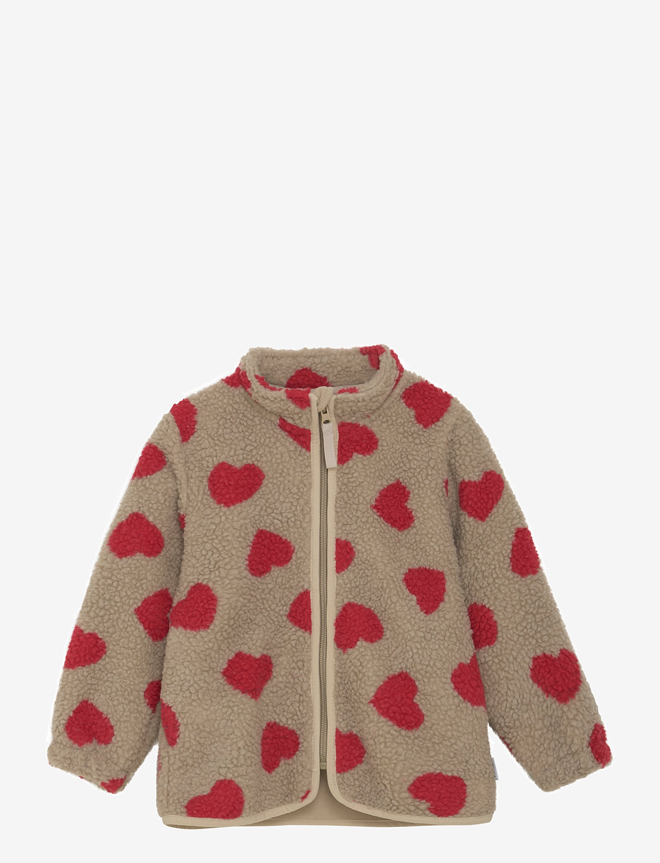 CeLaVi - Teddy Fleece Jacket - efterårsjakker - cayenne - 0