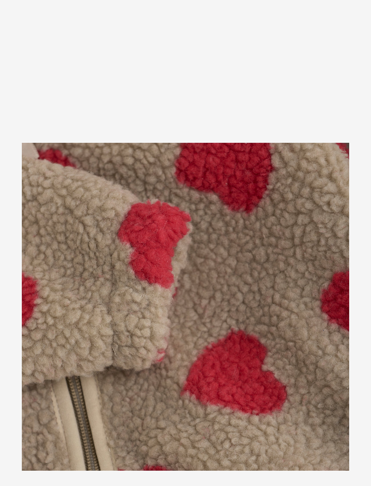 CeLaVi - Teddy Fleece Jacket - efterårsjakker - cayenne - 2