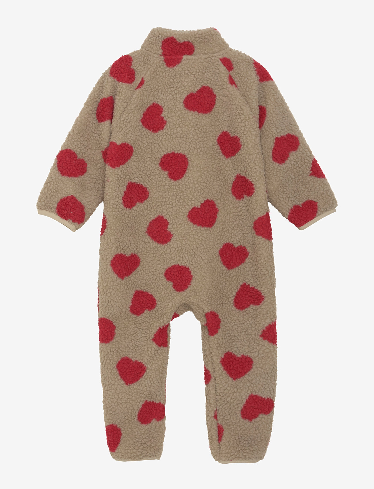 CeLaVi - Teddy Fleece Suit - fleece sæt - cayenne - 1