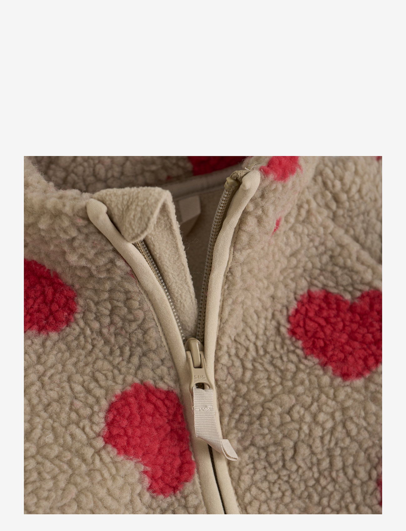 CeLaVi - Teddy Fleece Suit - fleece sæt - cayenne - 2