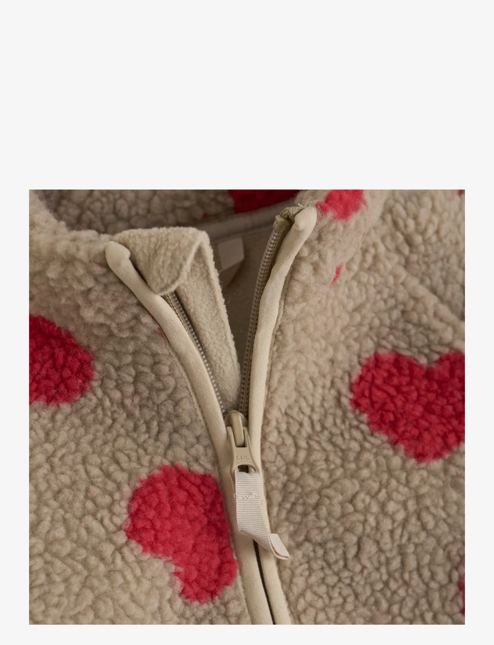 CeLaVi - Teddy Fleece Suit - fleece-sets - cayenne - 2