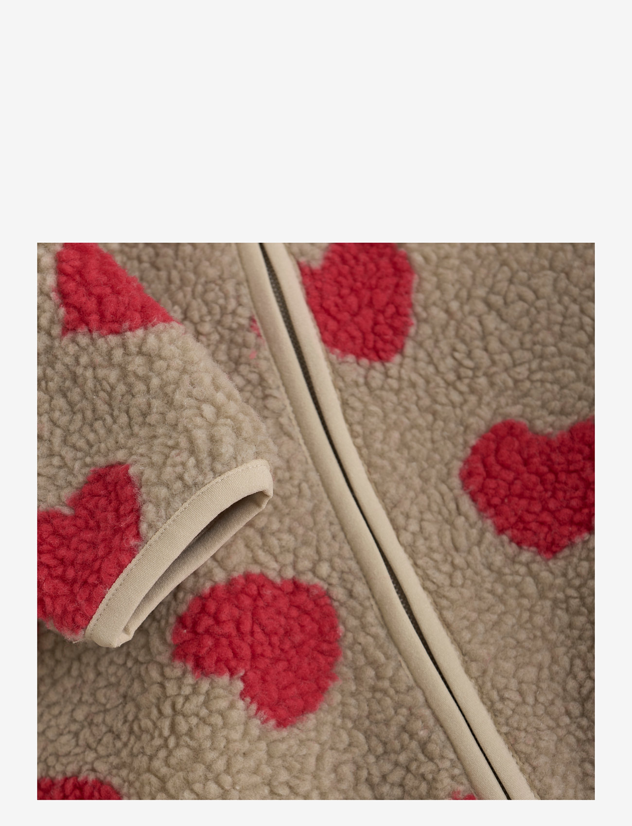 CeLaVi - Teddy Fleece Suit - fleece sæt - cayenne - 3