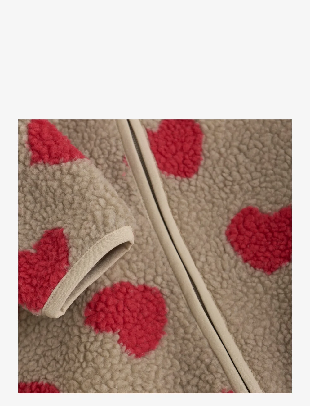 CeLaVi - Teddy Fleece Suit - fleece-sets - cayenne - 3