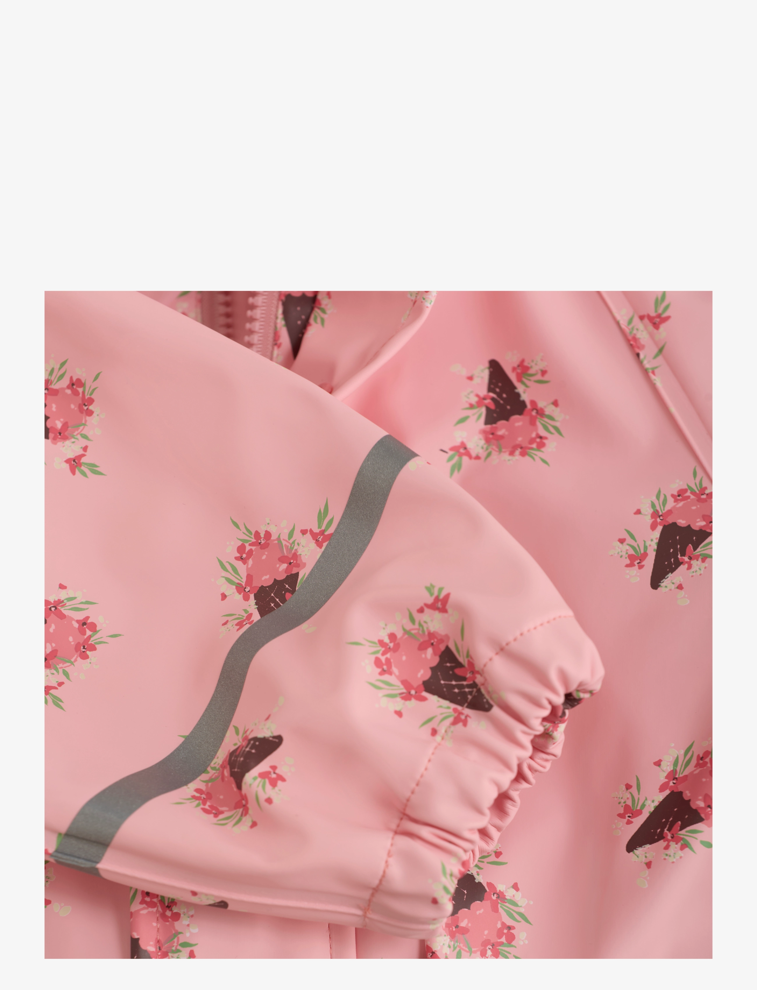 CeLaVi - Rainwear Suit - AOP - peach blossom - 3