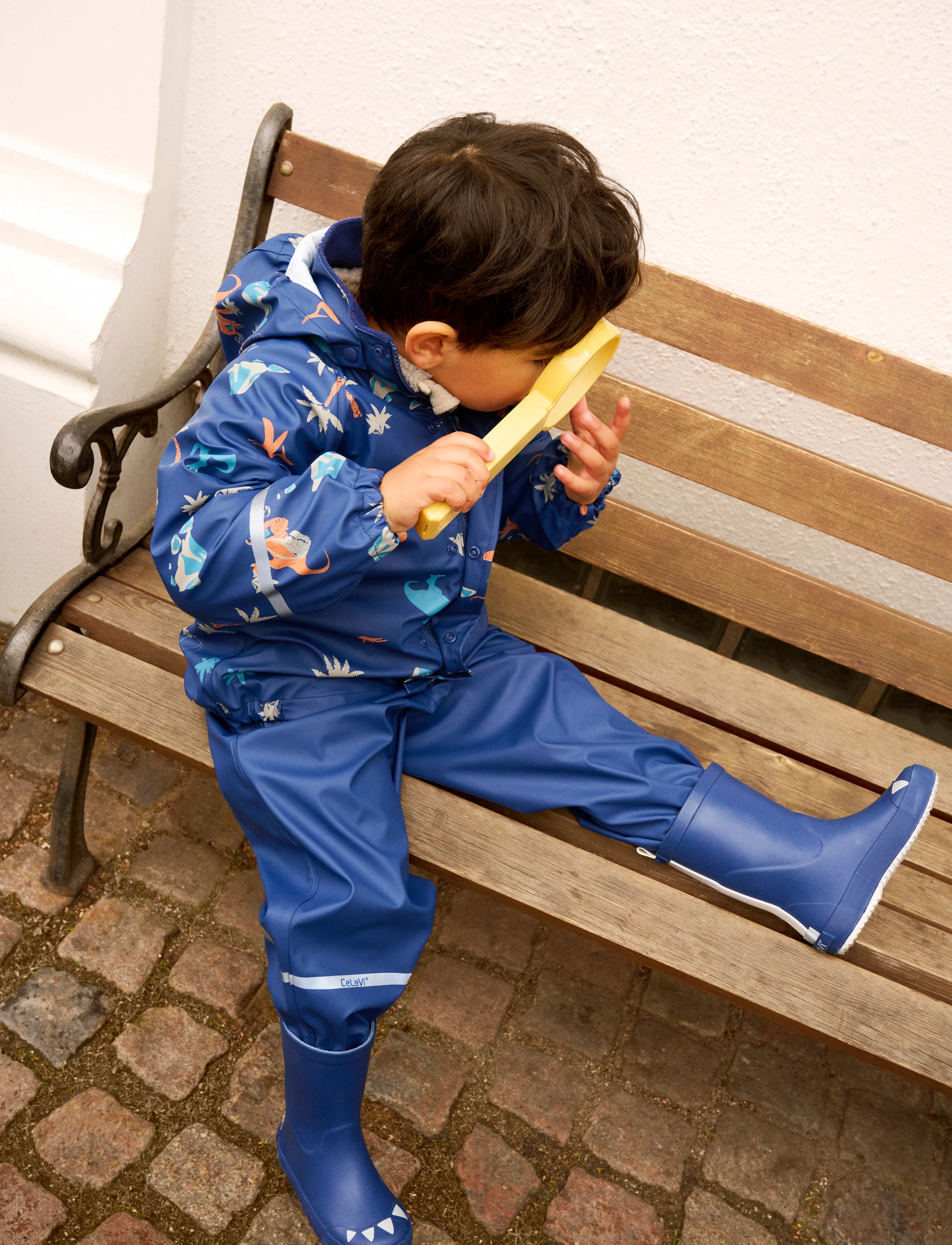 CeLaVi - Rainwear Pants - SOLID - blue bell - 3
