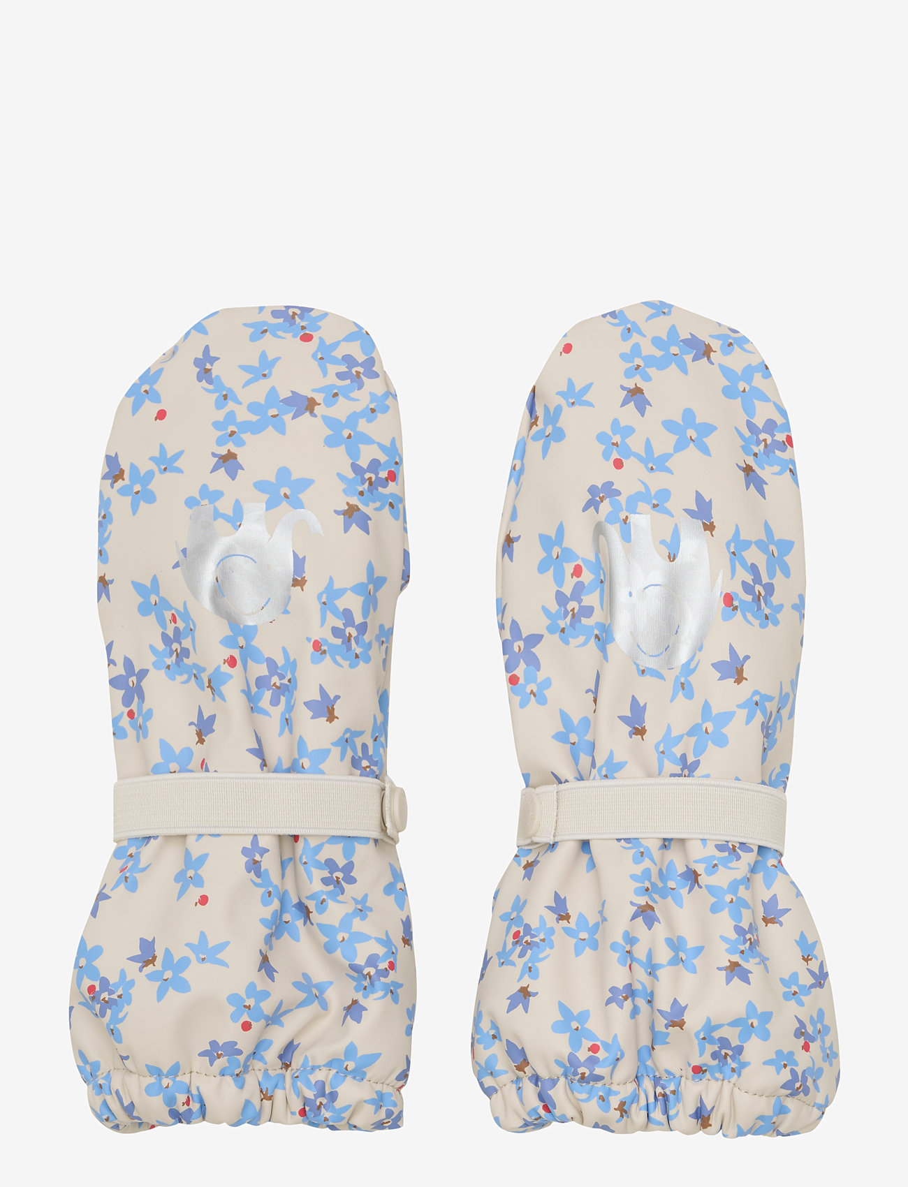 CeLaVi - PU-mittens - blue bell - 0