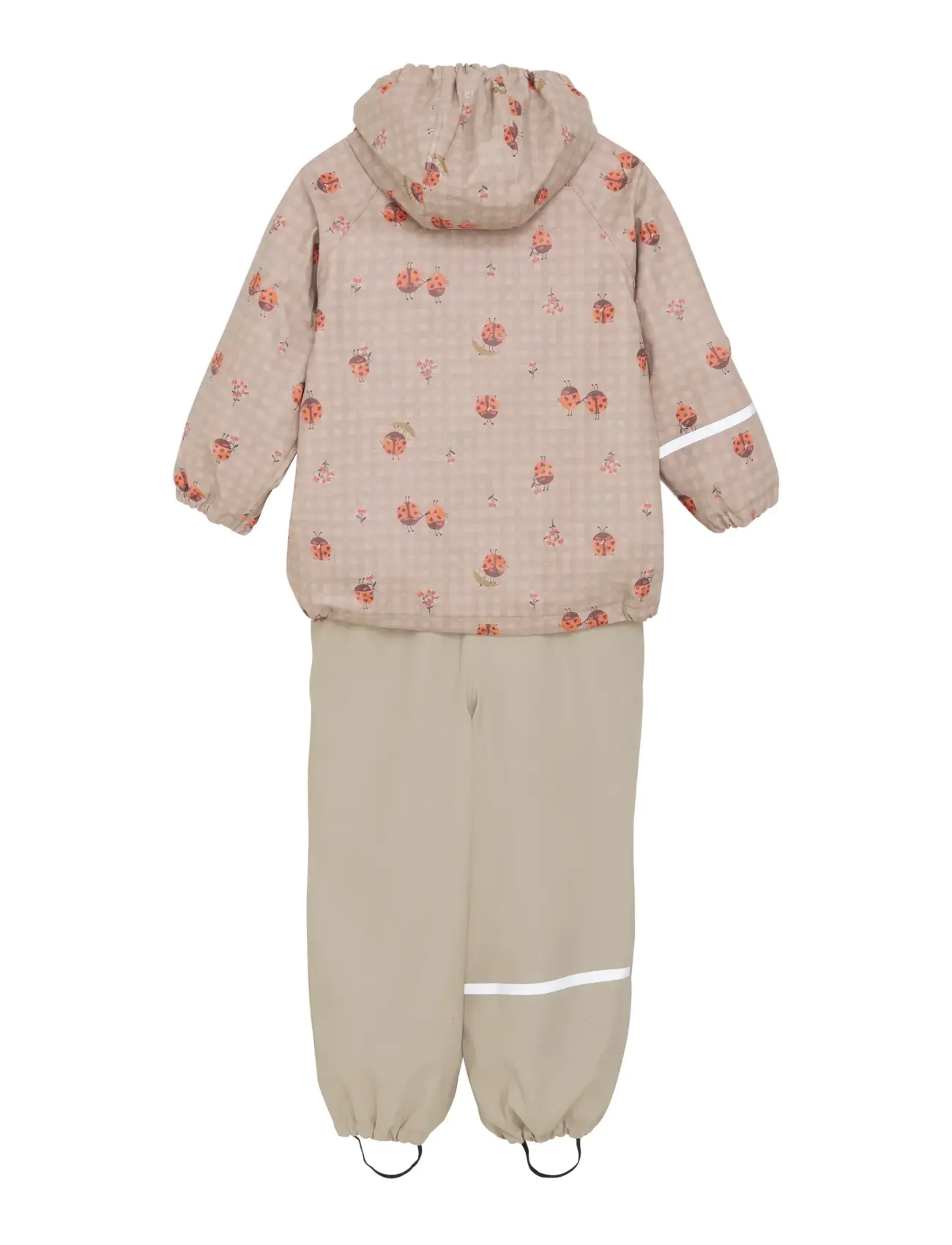 CeLaVi - Rainwear Set - AOP, w. fleece - regensets - nasturtium - 1