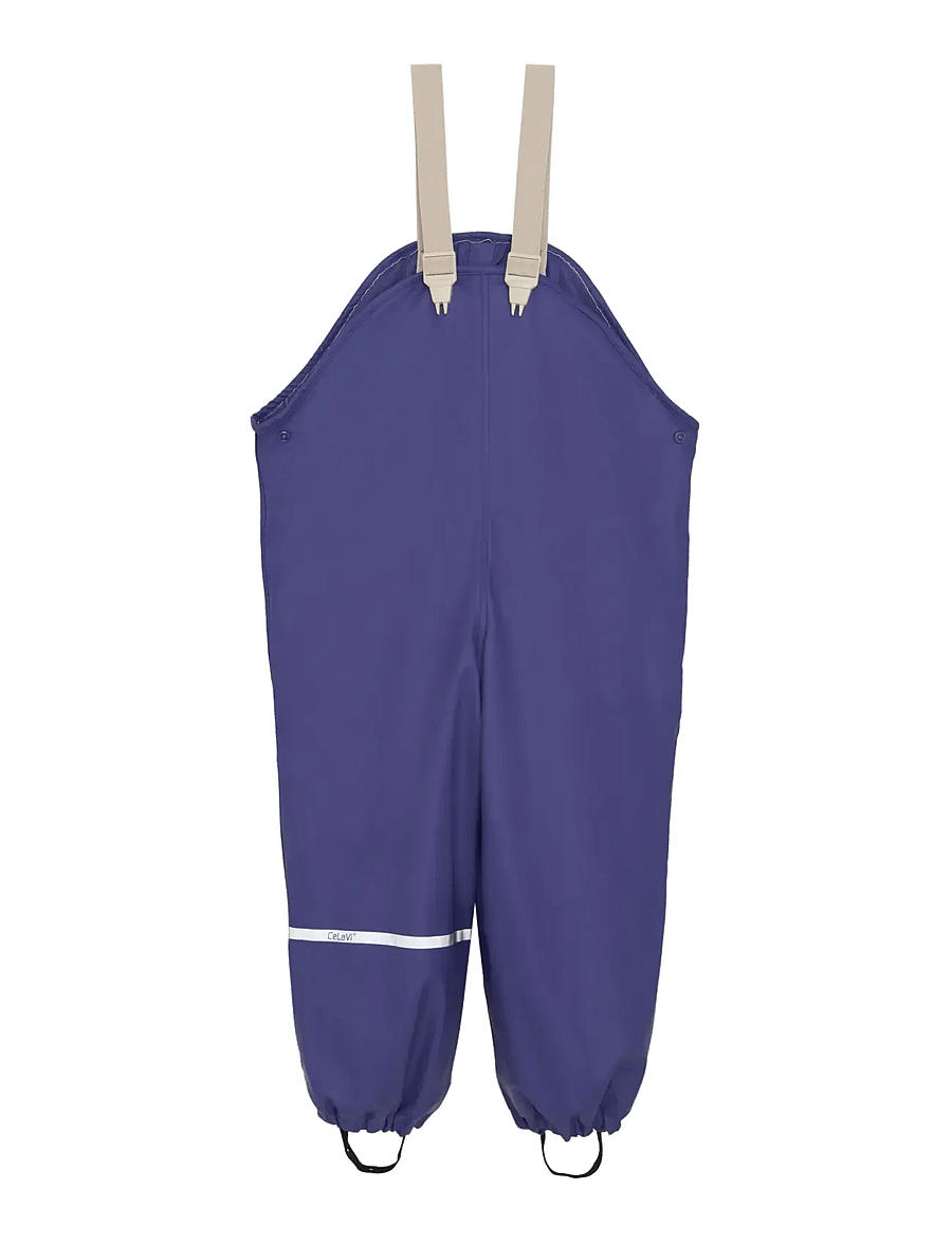 CeLaVi - Rainwear Set - AOP, w. fleece - regensets - skipper blue - 3