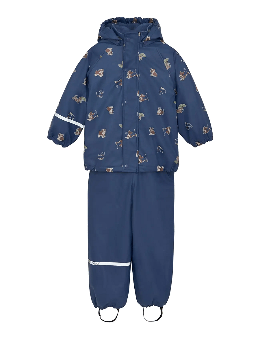 CeLaVi - Rainwear Set - AOP, w. fleece - vihmakomplektid - oceania - 1