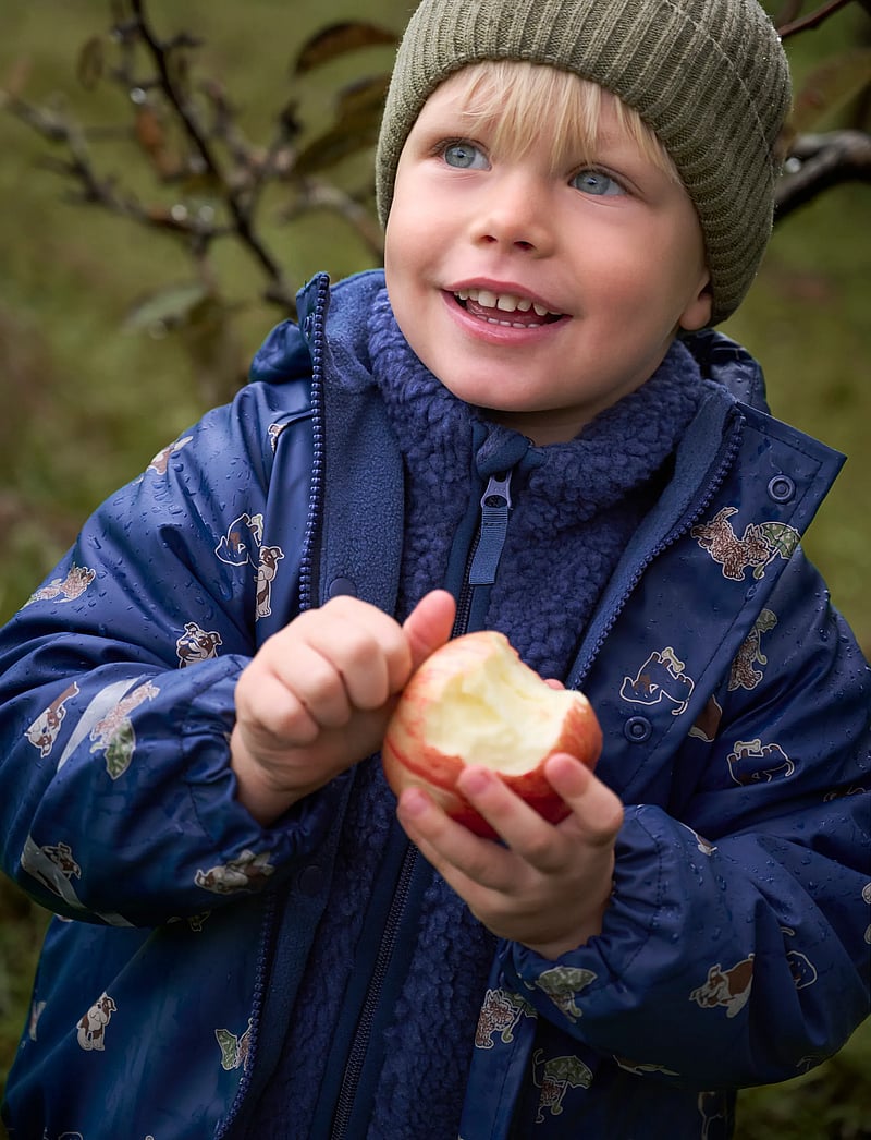 CeLaVi - Rainwear Set - AOP, w. fleece - regnsæt - oceania - 0