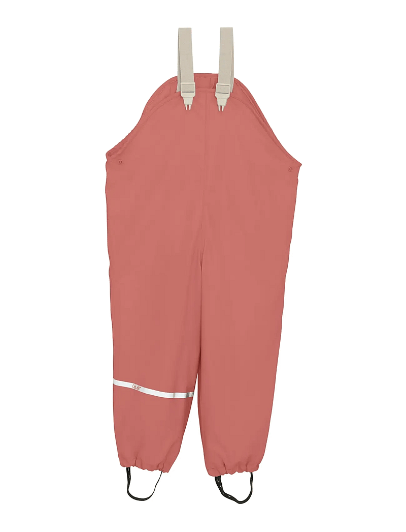 CeLaVi - Rainwear Set w. fleece - regnställ - brick dust - 3