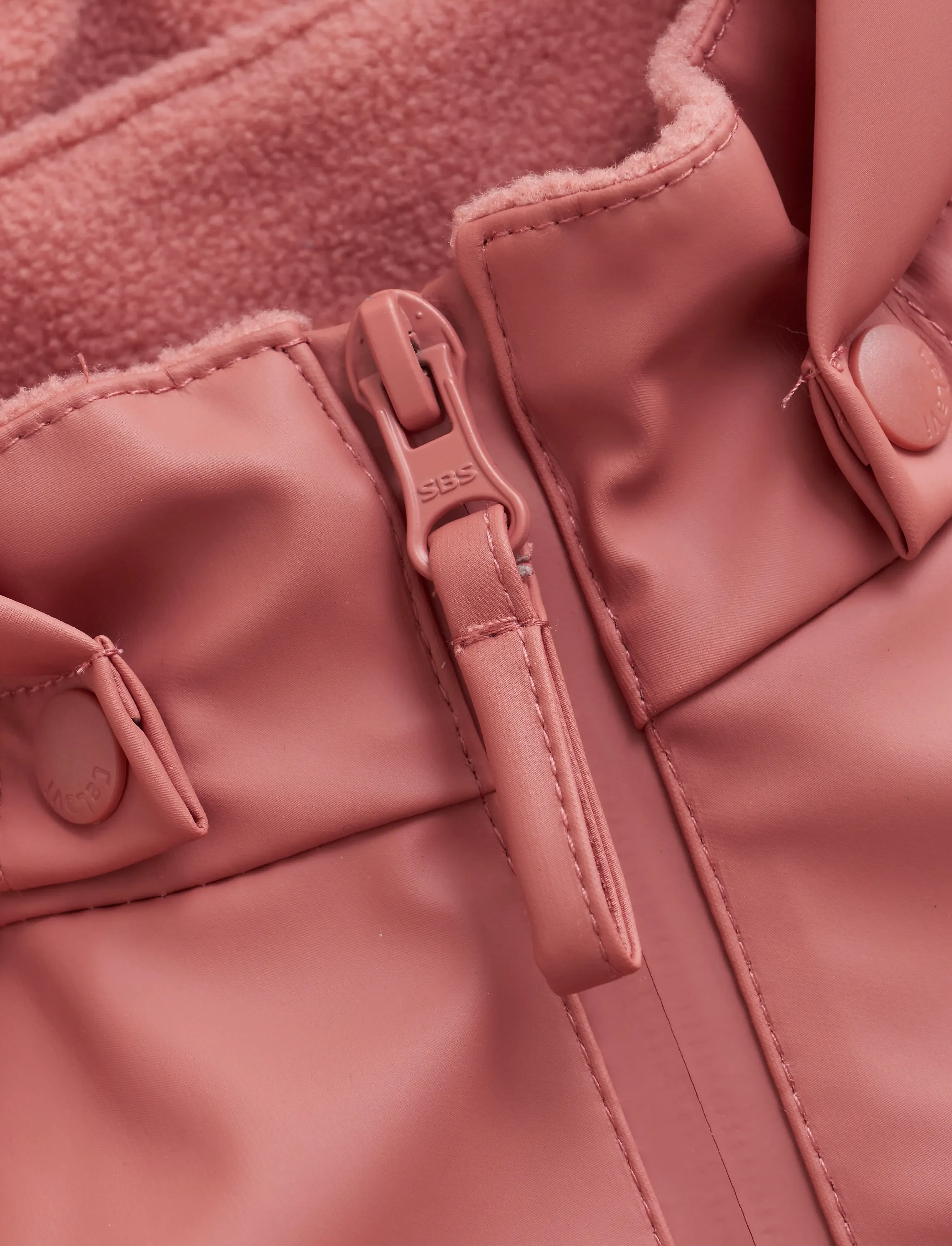 CeLaVi - Rainwear Set w. fleece - overtøj - brick dust - 5