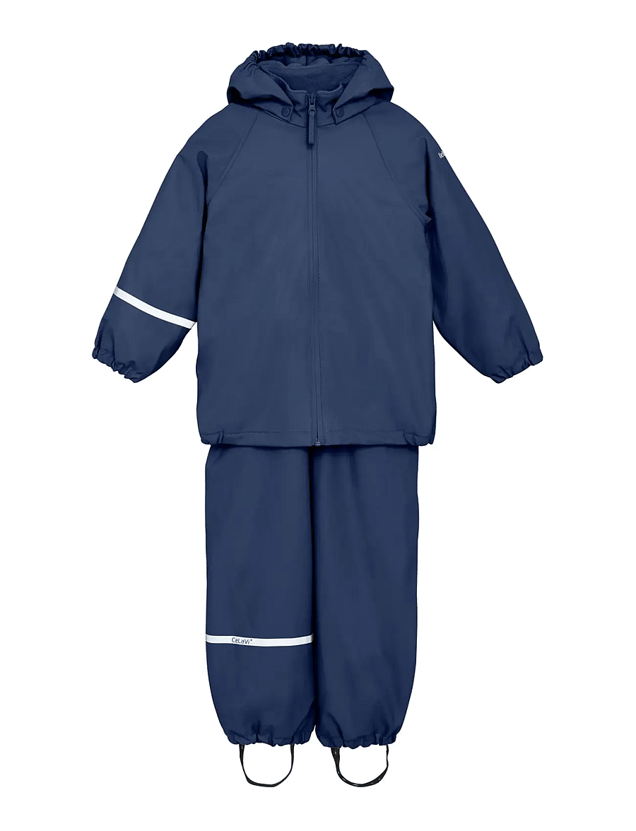 CeLaVi - Rainwear Set w. fleece - regnsæt - oceania - 0