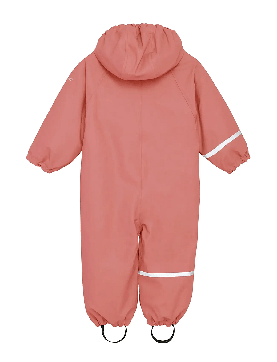 CeLaVi - Rainwear Suit w. fleece - regngallar - brick dust - 2