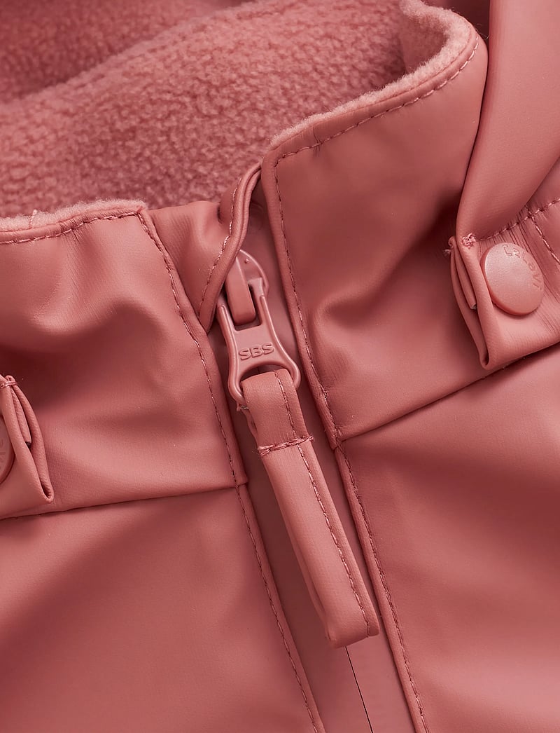 CeLaVi - Rainwear Suit w. fleece - regnoveraller - brick dust - 3